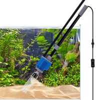 Aspiradora Limpiadora de Grava para Acuarios, Herramienta para Limpieza de Agua de Acuario, 20W 28W