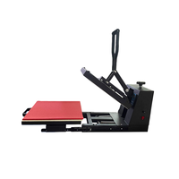 Machine de transfert thermique numérique pour t-shirt, imprimante à plat 38*38, presse manuelle semi-automatique pour vêtements, équipement de repassage