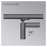 Projecteur encastré en aluminium 9W 12W pour intérieur, salon, chambre, cuisine, maison, salon de coiffure, commerce, éclairage de surface sur rail