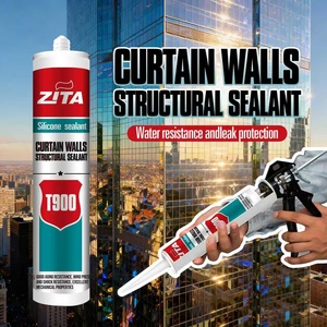 Scellant structurel T900 pour murs-rideaux, couleurs/emballages personnalisés - Product Image 3