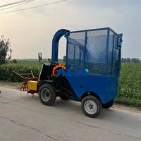 Machine agricole de coupe et de hachage de la paille, récolteuse de fourrage, moissonneuse-batteuse