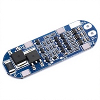 Carte de protection de batterie au lithium 3S pour 111V/12V/126V, protection contre les surcharges/décharges excessives/courts-circuits, limite de courant 10A
