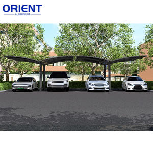 Abri de voiture en aluminium R-Style avec drainage optimal, <span class=keywords><strong>prix</strong></span> de gros et structure renforcée pour véhicules en zone côtière extérieure - Product Image 5