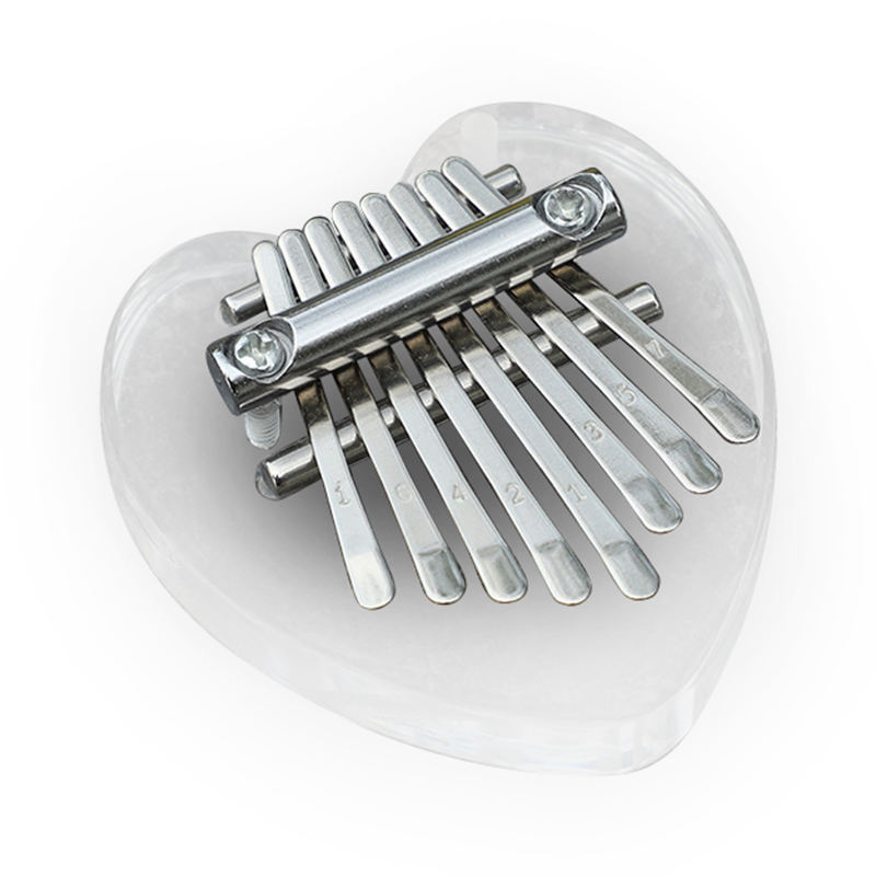 Forme de coeur blanc