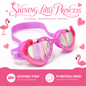 Gafas de Natación Antivaho de Alta Definición para Niños, con Correas de Silicona, Suministro de Fábrica - Product Image 5