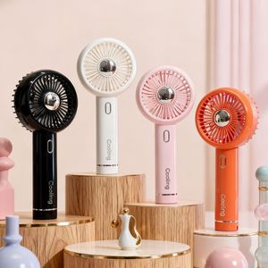 Ventilateur portable rechargeable par USB, moteur DC 5W, pour une utilisation en extérieur en été, avec sangle, design pliable - Product Image 3