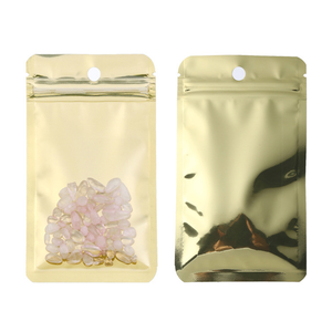 Holographic bao bì túi cho đồ trang sức nhỏ Nắp kéo túi dây kéo túi với cửa sổ rõ ràng - Product Image 3