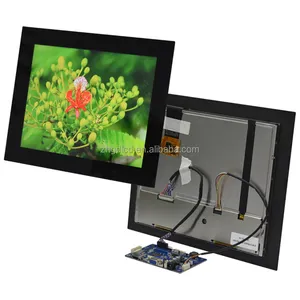 Super High Brightness 1000 Nit LCD 12.1 Inch 1024x768 XGA Resolution Industrial TFT Display Panel With Capacitive Touch Screen