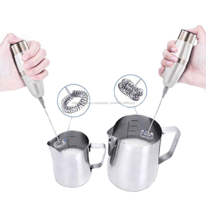 Italien professionnel tenu dans la main de café cappuccino <span class=keywords><strong>mousseur</strong></span> à lait électrique automatique lait <span class=keywords><strong>mousseur</strong></span> <span class=keywords><strong>fouet</strong></span> - Product Image 4