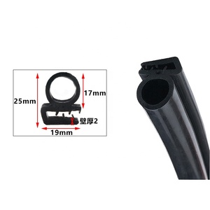 Bandes d'étanchéité en caoutchouc <span class=keywords><strong>EPDM</strong></span> de haute qualité, personnalisées pour les automobiles, les machines, les portes d'armoires, propriétés anti-collision et anti-vieillissement - Product Image 3