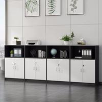 Archivador de Oficina Bajo de Acero con Cerradura - Solución Comercial para Almacenamiento de Archivos