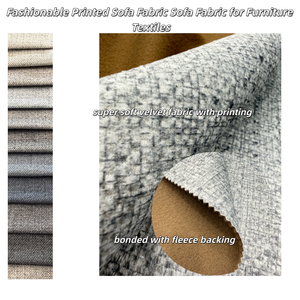 באיכות גבוהה עיצוב חדש מודפס ספה קטיפה בד ריפוד ללא ביקורות עדיין - Product Image 2