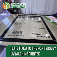 Boîte de photomaton personnalisable en PVC avec texte lumineux, type magazine Vogue, pour mariages et fêtes