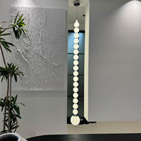 Lustre suspendu doré de style nordique moderne pour salon, luminaire suspendu simple et luxueux pour chambre à coucher