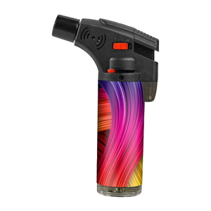 Briquet torche à gaz de haute qualité Offre Spéciale avec flamme bleue Logo personnalisé Design moderne pour la vente en gros ou les cadeaux - Product Image 2