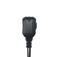 E63V-TPC Vente en gros usine Écouteur tubulaire acoustique avec microphone pour radio bidirectionnelle à transducteur dynamique, cordon de 100 cm, en métal et plastique, pour talkie-walkie Type-C