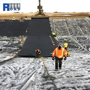 防水1mm <span class=keywords><strong>1.5mm</strong></span> 2mm <span class=keywords><strong>HDPE</strong></span>膜シート抗UVプラスチックジオメンブレーン池ライナー工業デザインスタイル - Product Image 5