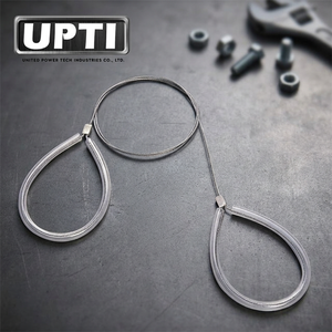 Scie à câble professionnelle de 24 pouces en acier inoxydable fabriquée à Taïwan, poignées souples en boucle, lame pliante de haute qualité pour tuyaux en PVC, UPTI - Product Image 3
