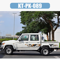 Autocollants de décoration de bande de décalque de voiture pour toyota 2021 land cruiser pickup big 4D