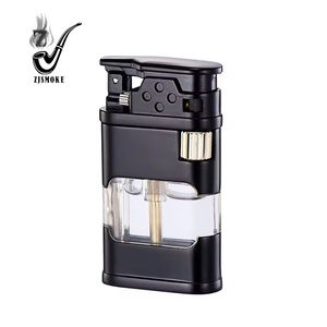 Briquet électrique en alliage durable TikTok Design de tableau miroir silencieux pour activités de plein air et <span class=keywords><strong>barbecue</strong></span> pour cigarettes - Product Image 1