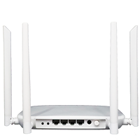 Routeur WiFi6 1200 Mbps double bande HZY-WR1500X 1GE WAN+3 LAN Gigabit Mesh TR069 4 antennes MU-MIMO