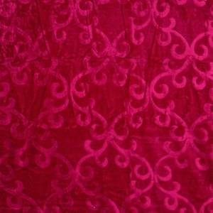 Mantas mullidas de felpa de lana de visón para invierno en precio al por mayor mantas de invierno Color sólido tamaño King patrón de rayas - Product Image 2