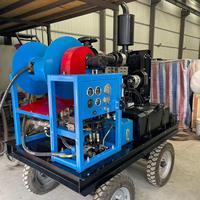 Nouvelle machine de nettoyage haute pression à moteur diesel, pulvérisateur d'eau robuste, pompe à jet d'eau, nettoyeur haute pression