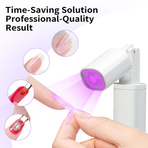 Retractable UV LED Nail <b>Lamp</b> <b>Portable</b> Foldable Gel Polish Dryer Manicure Pedicure Salon Travel Curing Light Compact Tool - Product Image 2