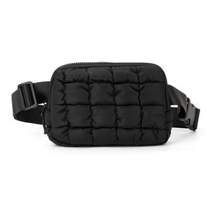 2025彩色女腰带横身腰包腰带运动锻炼跑步包狗屁股尼龙屁股包尼龙河豚腰包 - Product Image 5