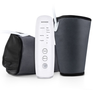 CE <span class=keywords><strong>de</strong></span> compresión <span class=keywords><strong>de</strong></span> aire <span class=keywords><strong>de</strong></span> pierna y brazo masajeador con calor Amasar la pierna aire masajeador dolor muscular relajarse - Product Image 1