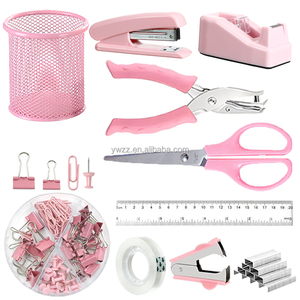 Juego de Organizador de Escritorio 10 en 1 al por Mayor, la Mejor Opción de Regalo para Oficina, Dormitorio o Escuela, Disponible en Colores Rosa, Morado y Negro - Product Image 3