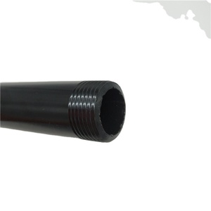 Lunghezza personalizzata 3/4 "filo maschio <span class=keywords><strong>tubo</strong></span> di ferro nero per mobili fai da te - Product Image 4