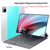 Tablet PC Model 10.1 inci Ultra-tipis Definisi Tinggi, Perangkat Pembelajaran Pelindung Mata WiFi Dual-SIM Keyboard, Tersedia dalam Stok