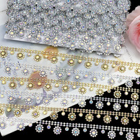 Offre Spéciale – Franges en strass de 2 cm en plastique écologique pour la décoration de vêtements de danse, de rideaux et autres projets DIY