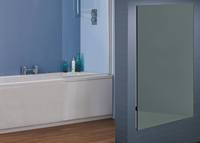 Wi-Fi por la aplicación Tuya Smart. Calentadores de Panel para Baño con Espejo de Cristal de Carbono, Programables, Modelo M075P, 750W, 15 mm de Grosor