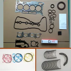 HR15 HR15DE Kit complet <span class=keywords><strong>de</strong></span> joint <span class=keywords><strong>de</strong></span> moteur vilebrequin bielle roulement segment <span class=keywords><strong>de</strong></span> piston pour Nissan Tiide/Wingroad/March 1.5L 1498CC - Product Image 1
