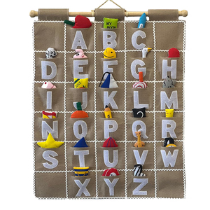 Tableau éducatif mural ABC <span class=keywords><strong>pour</strong></span> l'apprentissage de l'alphabet, décoration de salle de classe <span class=keywords><strong>pour</strong></span> les tout-petits et les enfants d'âge pré<span class=keywords><strong>scolaire</strong></span> - Product Image 1