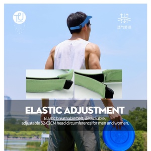 Tu Bãi Biển Mới Khô Phù Hợp Với Quần Vợt Golf Trại Người Đàn Ông Màu Trắng Lưới Người Phụ Nữ Mặt Trời Visors Chạy Hat Tùy Chỉnh Cho Phụ Nữ Người Lớn Với Logo Thể Thao Cap - Product Image 5