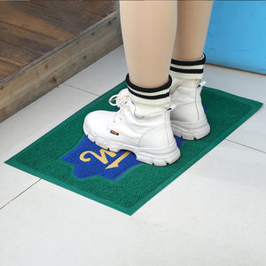 Paillasson personnalisé en gros avec logo, en plastique, pour l'extérieur et l'intérieur, coussin en PVC, paillasson d'accueil pour <span class=keywords><strong>porte</strong></span> d'entrée - Product Image 5