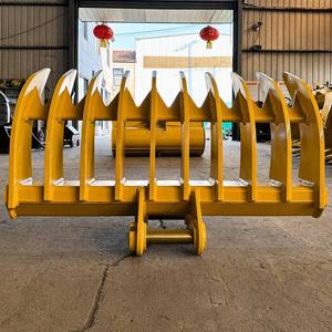 EU Backhoe Stick Rake for 420 Root Rake for 3CX Mini Digger Stick Rake 27 45 with Hard Face - Product Image 4