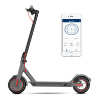 QMWHEEL almacén de la UE Envío Directo pantalla Lcd 3 modos de velocidad 8,5 pulgadas 36V 350W Scooter eléctrico adulto Ce Unisex H7 freno de disco
