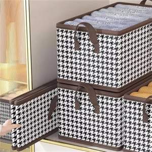 Boîte de rangement pliable en tissu pour vêtements, élégante, boîtes de rangement, bacs de rangement, contenants de rangement pour sous-vêtements - Product Image 4