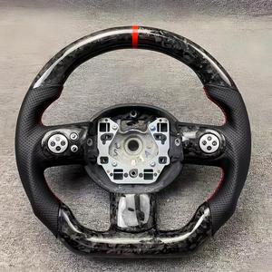 Volante de Fibra de Carbono Personalizado de Alta Calidad para <span class=keywords><strong>BMW</strong></span> <span class=keywords><strong>Mini</strong></span> R56 R55 JCW <span class=keywords><strong>R50</strong></span> R57 R57 - Product Image 1