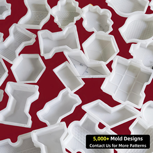 Moule en plastique pour pavés autobloquants en béton, forme I, pour briques et blocs de pavage - Product Image 5