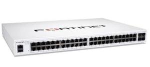 Fortinet FortiSwitch 148F-FPOE, Switch de Acceso Seguro POE de 48 Puertos con 1 Año de Garantía y Soporte VLAN, FS-148F-FPOE - Product Image 2
