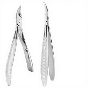 Juego de Cortaúñas Profesional de Acero Inoxidable Reutilizable y Duradero - Cortacutículas Portátil y Afilado, Tijeras Curvas para Manicura y Arte de Uñas - Product Image 2