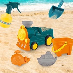 Juguete <span class=keywords><strong>de</strong></span> playa <span class=keywords><strong>de</strong></span> arena con coches <span class=keywords><strong>de</strong></span> playa, juego <span class=keywords><strong>de</strong></span> cubo y pala, molde <span class=keywords><strong>de</strong></span> arena, juguetes al aire libre para niños - Product Image 5