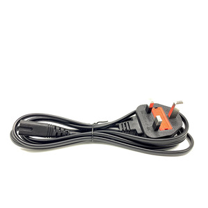 2 Pin BS/IEC C7 <strong>Power</strong> <strong>Cord</strong> with UK Plug for PS4 <strong>PS5</strong> Xbox TV &amp; Computer - Product Image 4
