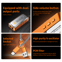 Amplificateur HiFi portable HC03 |   Adaptateur audio sans perte de type C vers 3,5 mm