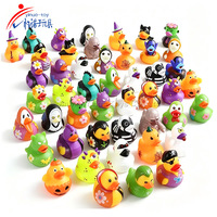Canard en caoutchouc transparent souple en PVC, jouet de bain flottant, silencieux et couineur (en option), ornement de maison, jouet aquatique pour piscine